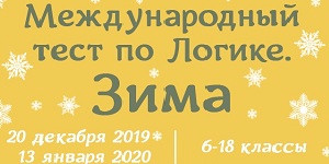 Новогоднее предложение Центра «Снейл» для участников Теста по Логике. Зима
