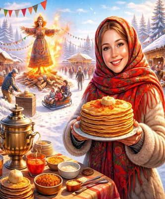 Картинка 2. Масленица