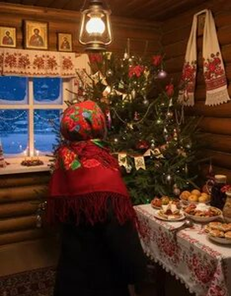 Картинка 4. Рождество в России